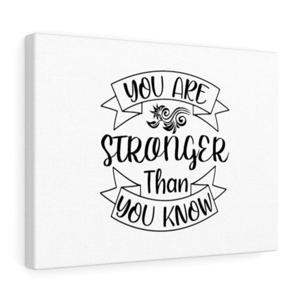 Trinx Stronger Than You Know Christian Wall Art Bible Verse Print Ready